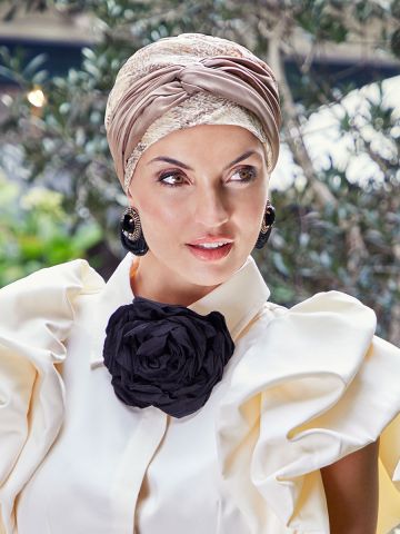 HocAvalon Turban Set | Glittery Garden