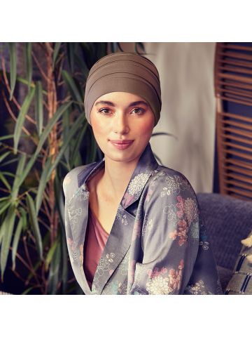 1241 B.B. HocBea Turban 0318 Dusty Brown