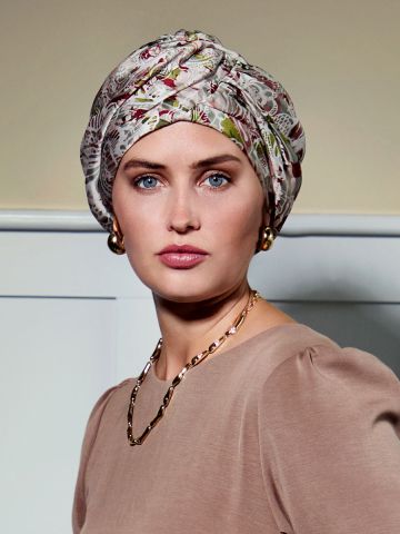 HocCiana Turban | Funky Lace - Rose