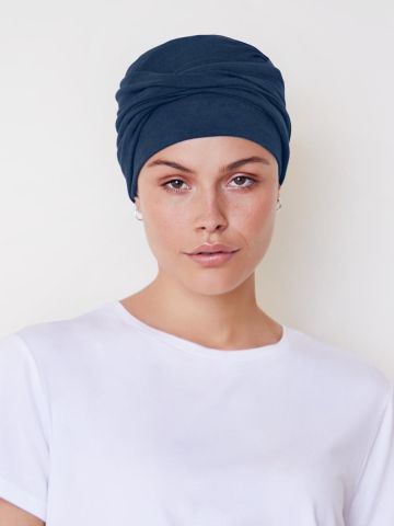 HocEmmy Turban | Dark Denim