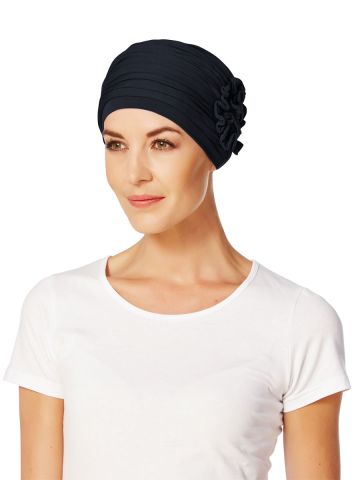 HocLotus Turban | Blue Melange