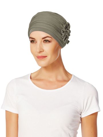 HocLotus Turban | Brown Green