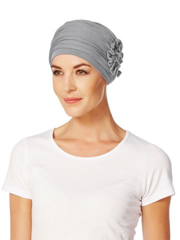 HocLotus Turban | Grey Melange