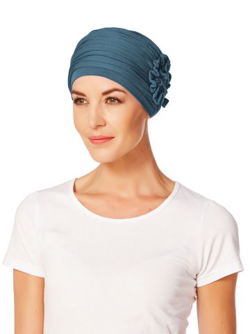 HocLotus Turban | Ocean Blue