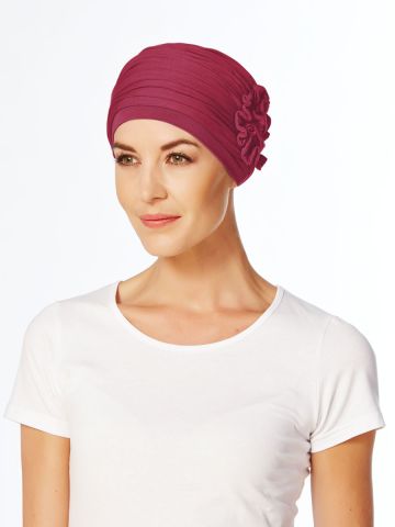 HocLotus Turban | Red Bud
