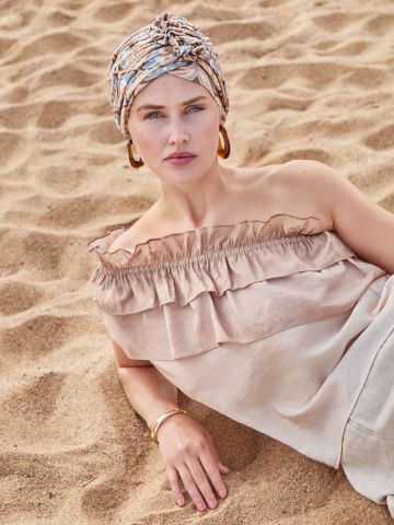HocLotus Turban | Touch of Gold