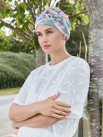 HocLotus Turban | Tropical Blossoms