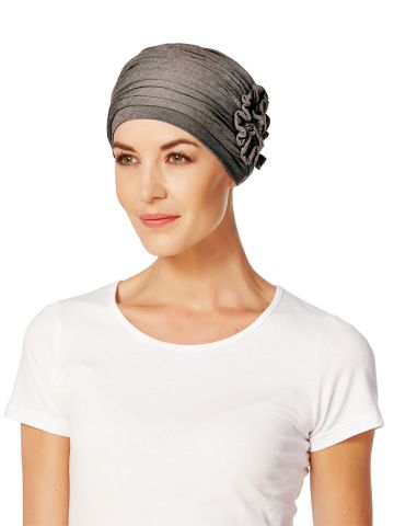 HocLotus Turban | Warm Brown Melange