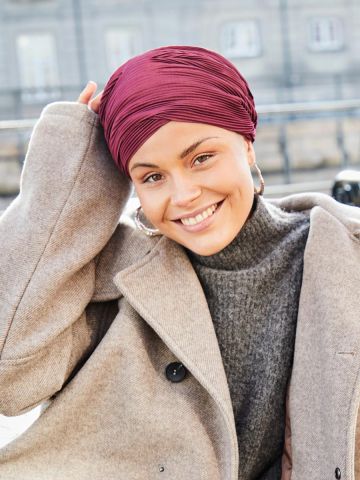 HocLuna Turban | Bordeaux Autumn