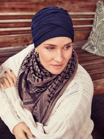 HocMila Turban | Black Iris