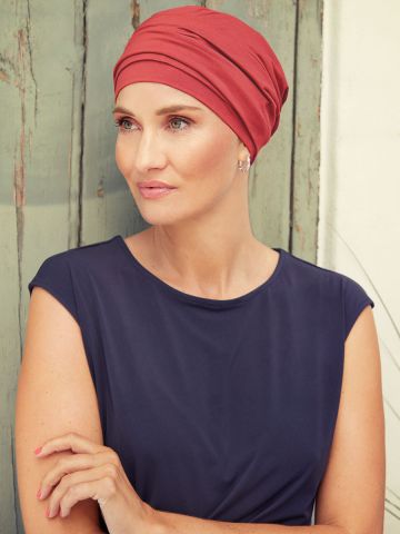 HocNomi Turban | Lipstick Red