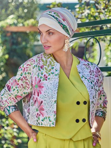 HocPerla Boho Turban Set | Pastel Brocade