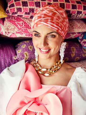 HocSapphire | Ikat Orange