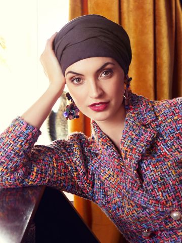 HocSapphire Turban | Stone Grey