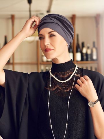 HocShanti Turban | Blue/Black