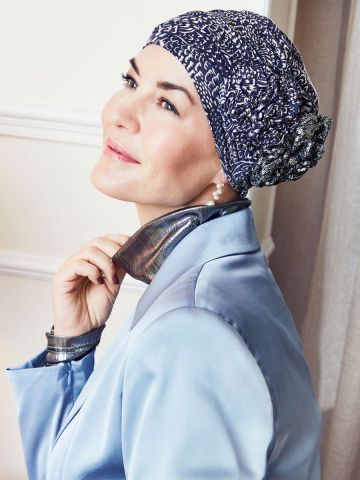 HocYama Turban | Floating Navy