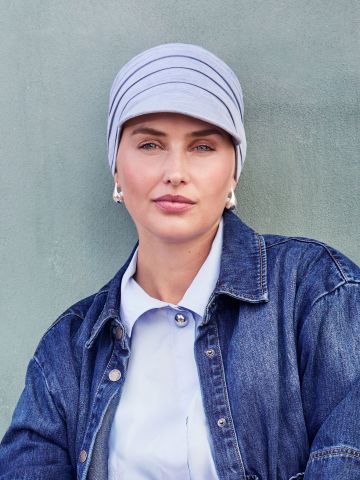 HocYoga Cap | Light Blue Melange