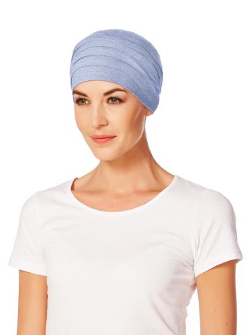 HocYoga Turban | Light Blue Melange