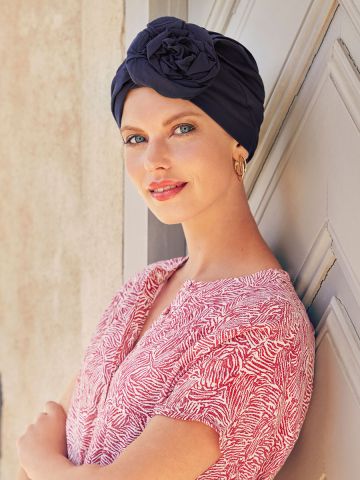 HocZuri Turban | Black Iris