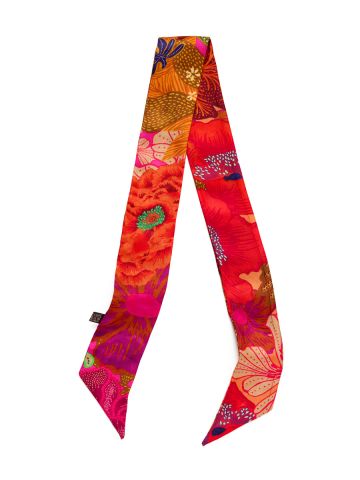 Twilly Scarf | Bouquet – Pink (5x85)